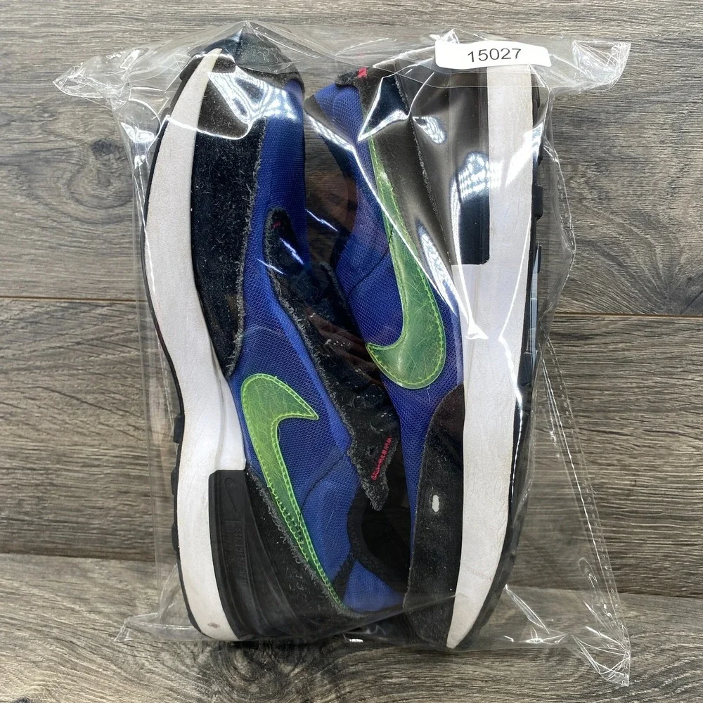 Nike Waffle One Athletic Sneakers Shoes Size 6Y Youth Boy's Blue Volt DV2235-400